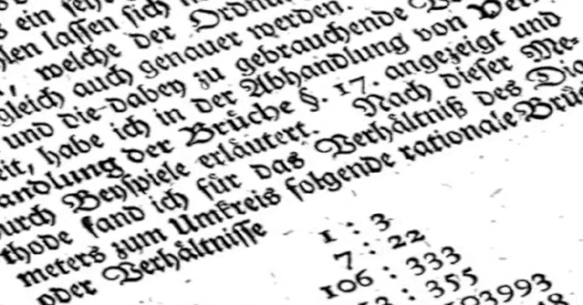 Pi encoded in the first verse of the Bible