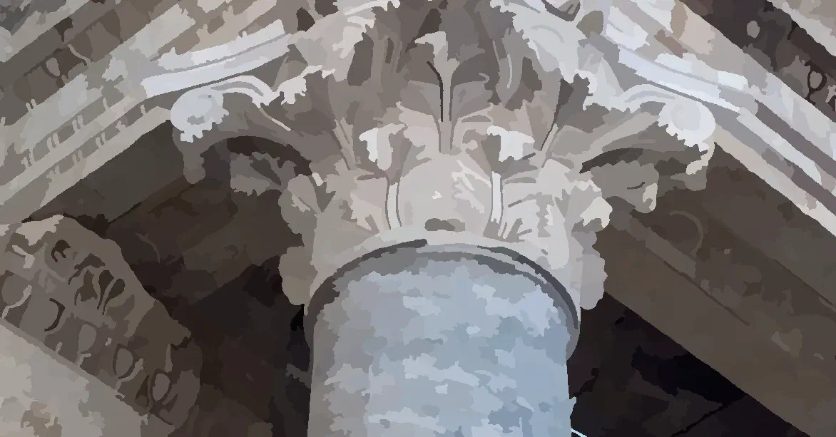 Rome ran heaven's government layout with human furniture